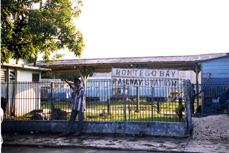 Photo of Montego Bay station in 2000