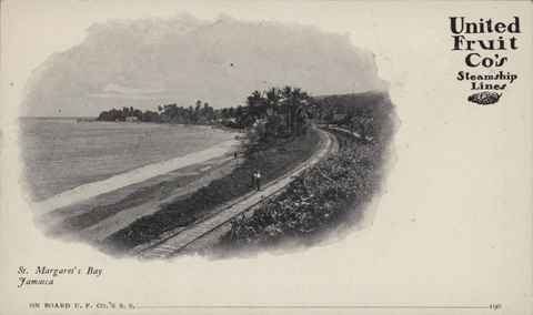 Postcard of St. Margaret's Bay in 1905
